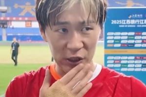 南通球员尹韩龙:对淮安队做了很多研究,抱着必胜心理迎接比赛